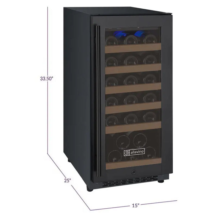 Allavino FlexCount II Tru-Vino 30 Bottle Wine Refrigerator