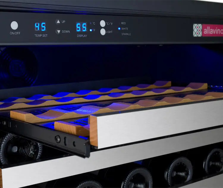 Allavino FlexCount II Tru-Vino 56 Bottle Wine Refrigerator