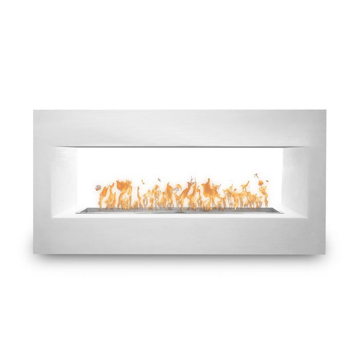 The Outdoor Plus - 84" The Williams Fireplace - Metal Powder Coat