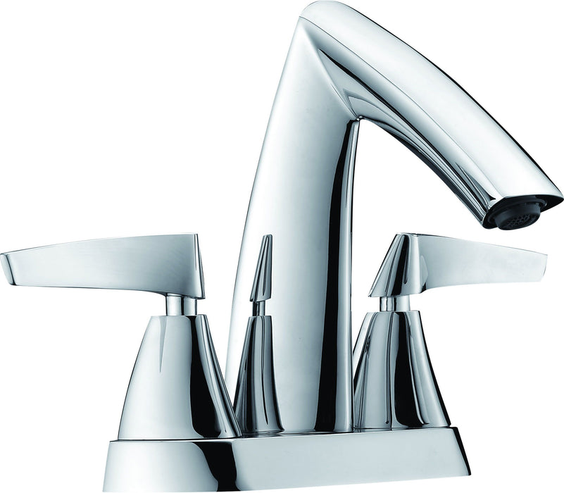 ALFI brand Two-Handle 4'' Centerset Bathroom Faucet