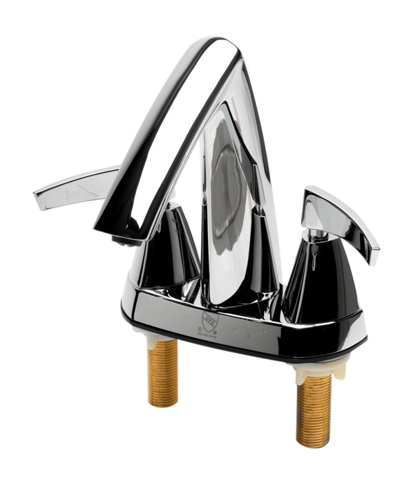 ALFI brand Two-Handle 4'' Centerset Bathroom Faucet