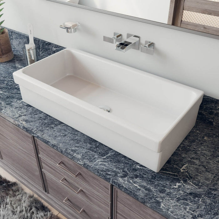ALFI Brand Fireclay Trough Sink