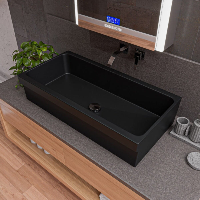 ALFI Brand Fireclay Trough Sink