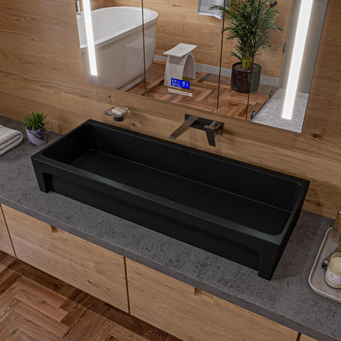 ALFI Brand Fireclay Trough Sink