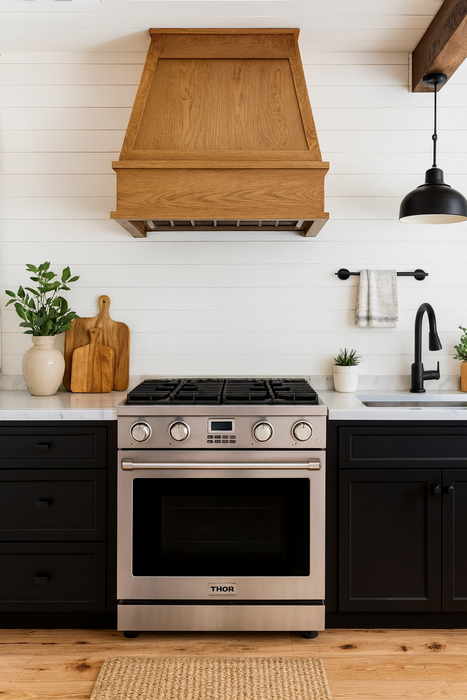 ARG30 - THOR Kitchen 30 Inch Contemporary Professional Gas Range in Stainless Steel