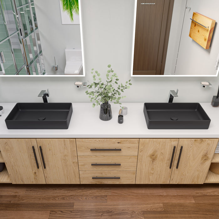 ALFI AB9503 6 Piece Modern Bathroom Accessory Set