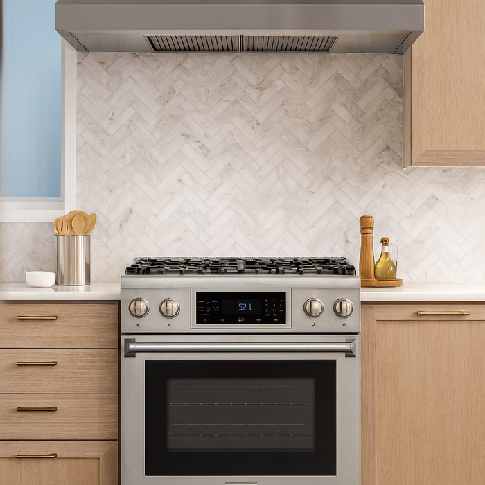 TRG3001 - THOR Kitchen 30 Inch Tilt Panel Professional Gas Range