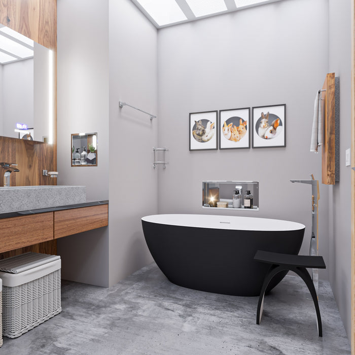 ALFI AB9509 6 Piece Modern Bathroom Accessory Set