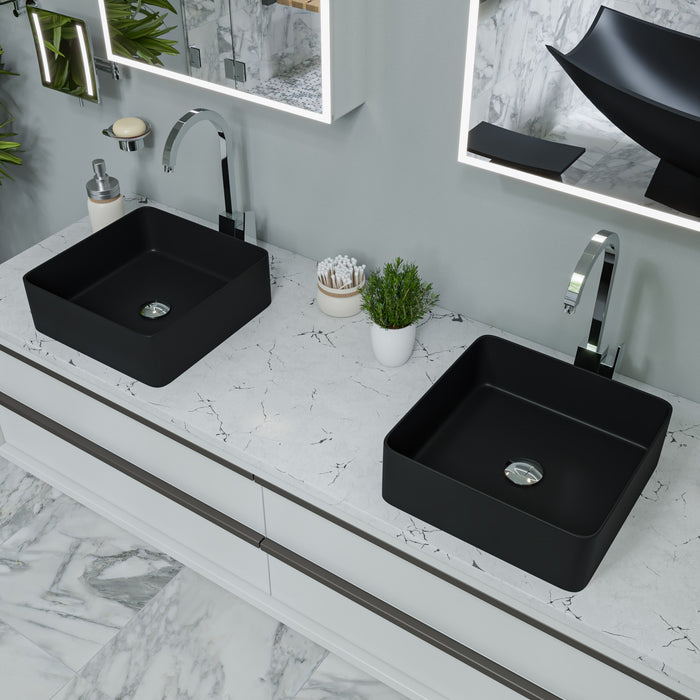 ALFI AB9515 6 Piece Modern Bathroom Accessory Set