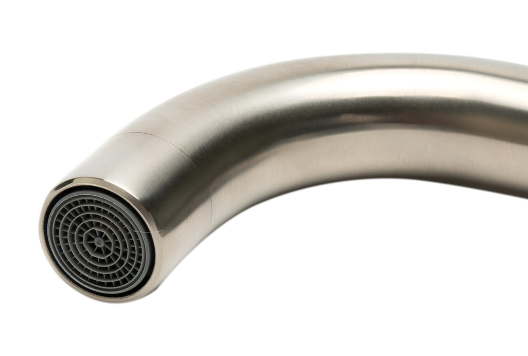 ALFI brand AB1035 8 Inch Widespread Wall-Mounted Cross Handle Faucet