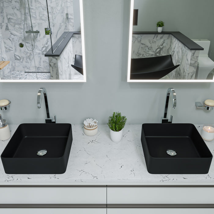 ALFI AB9515 6 Piece Modern Bathroom Accessory Set
