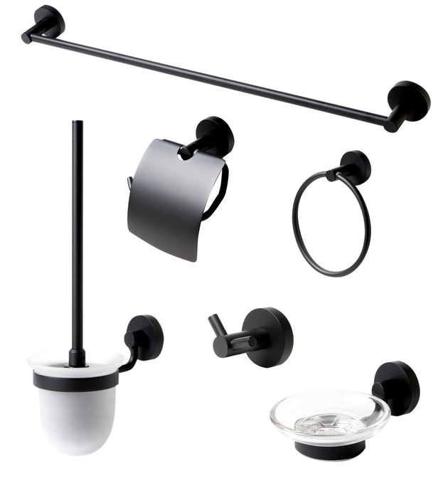 ALFI AB9513 6 Piece Modern Bathroom Accessory Set